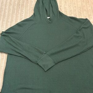 Calvin Klein Jean Dark green hooded sweater